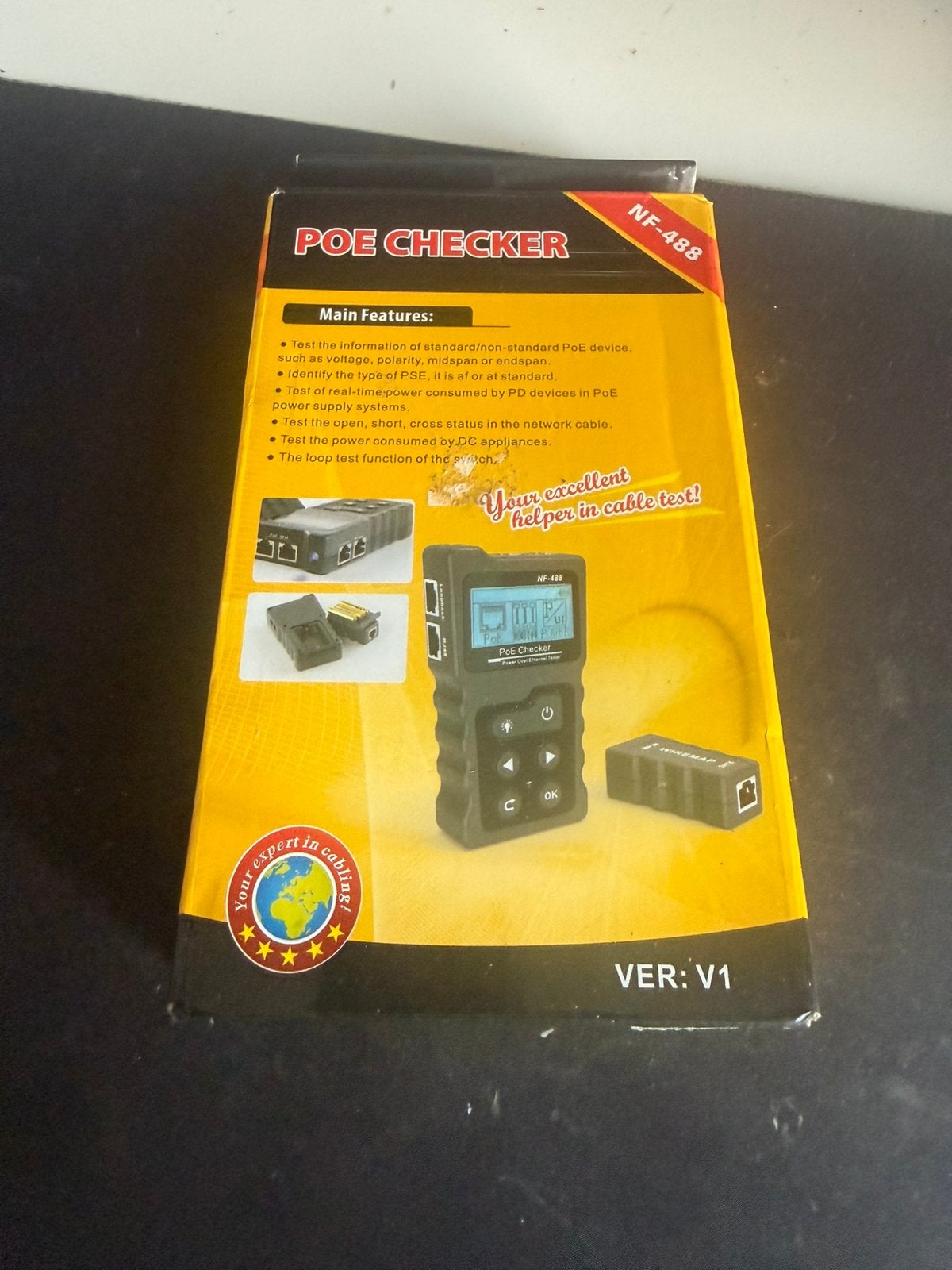 NOYAFA NF-488 PoE Checker / Netwerktester – Nieuw, Ophalen, Zo goed als nieuw
