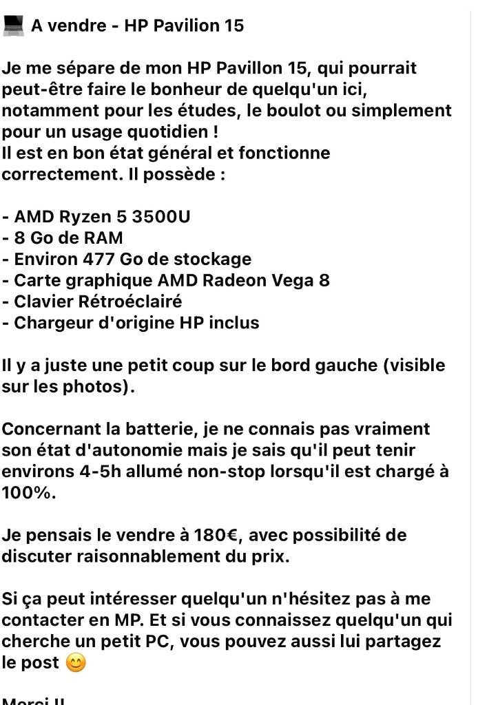 Ordinateur portable, Informatique & Logiciels, Hp, Enlèvement, Utilisé, Azerty