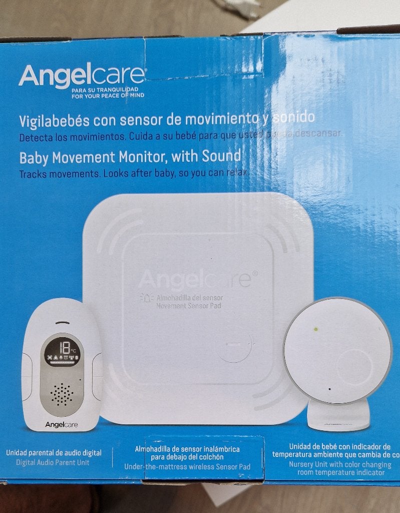 Angelcare Babyfoon met bewegingssensor, Kinderen en Baby's, Ophalen, Zo goed als nieuw, 100 tot 250 meter, Digitaal