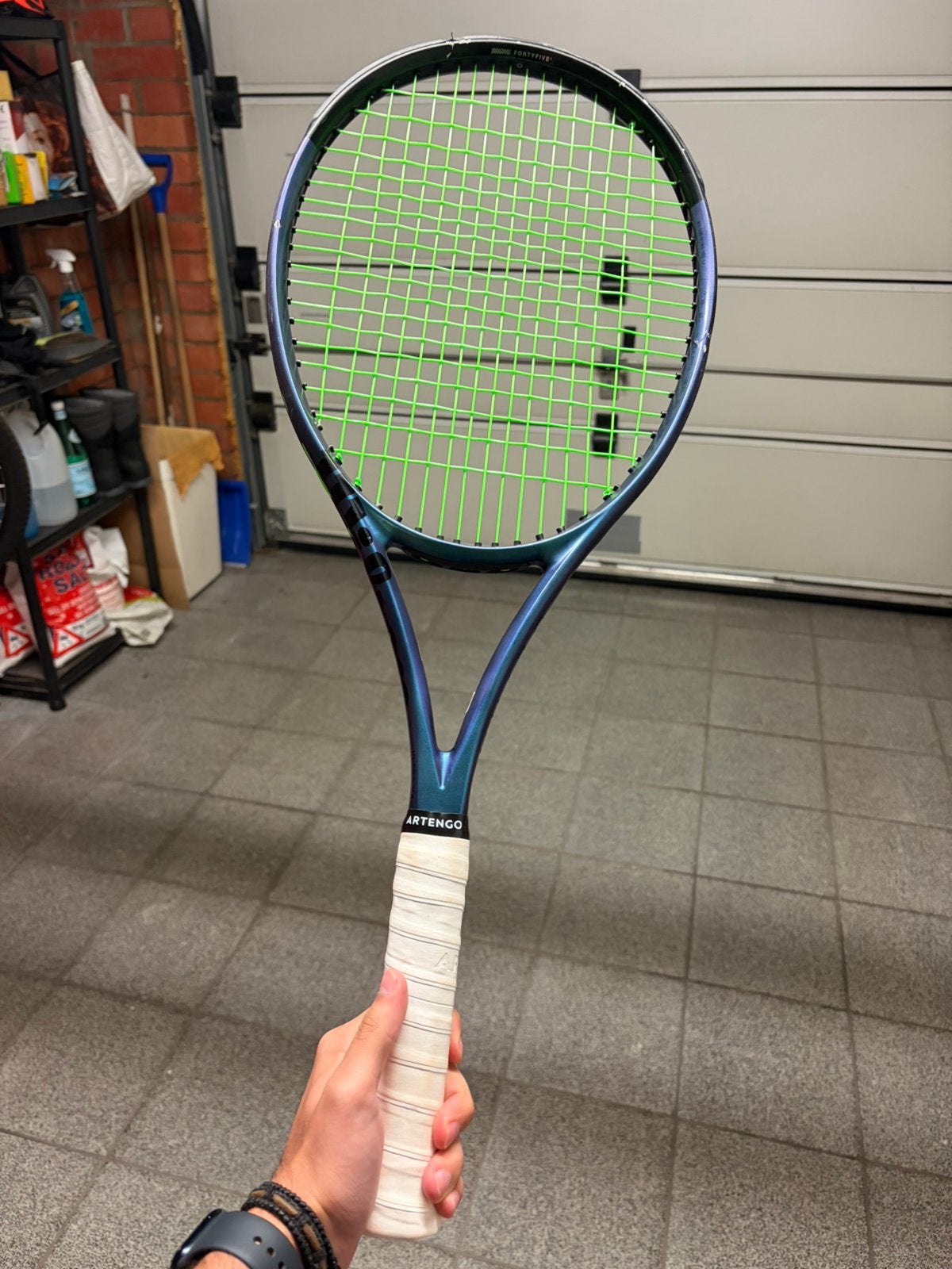 Wilson Ultra 100 V4, Sport en Fitness, Tennis, Ophalen, Gebruikt, Wilson, Racket