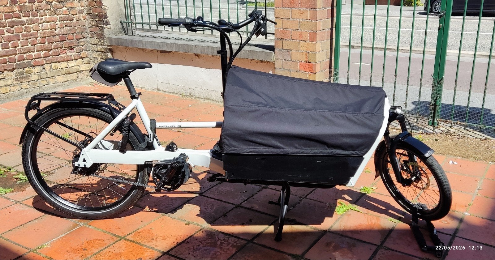 Bakfiets Riese & Müller Packster 60 — 2022, Overige merken, Gebruikt, 3 kinderen, Elektrisch
