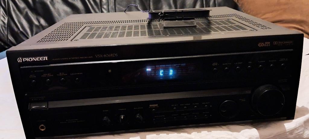 Pioneer Stereo Receiver, Audio, Tv en Foto, Versterkers en Ontvangers, Ophalen, Zo goed als nieuw, Pioneer, 120 watt of meer