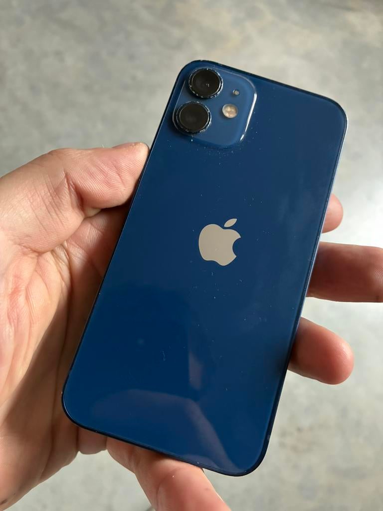 Apple iPhone 12 Mini 128GB – Blauw, Telecommunicatie, Mobiele telefoons | Apple iPhone, Ophalen, 75 %, Zonder abonnement, 128 GB