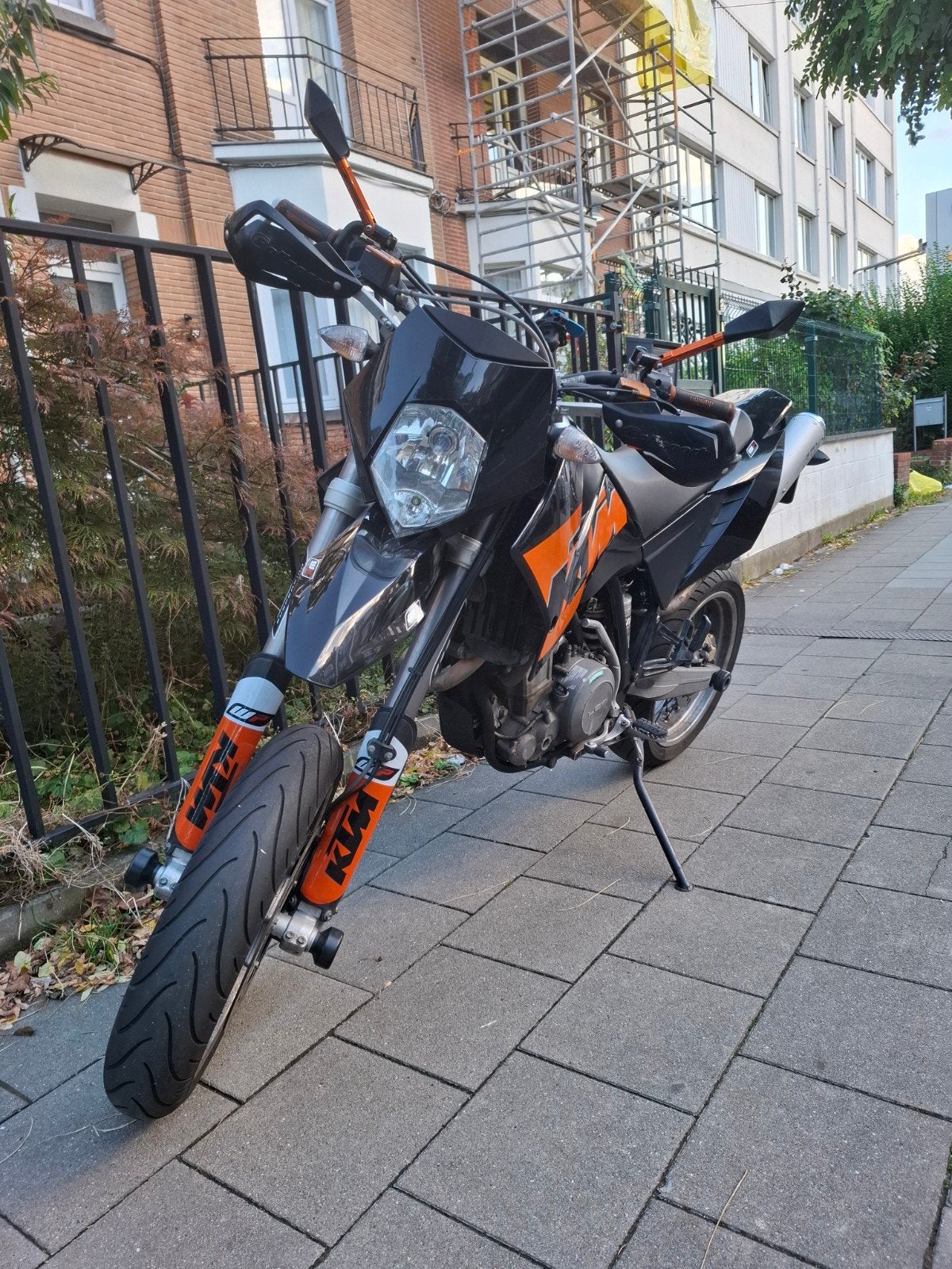KTM 640 LC4 Supermoto de 2007, Gebruikt, 625 cc, 5 versnellingen, Ophalen