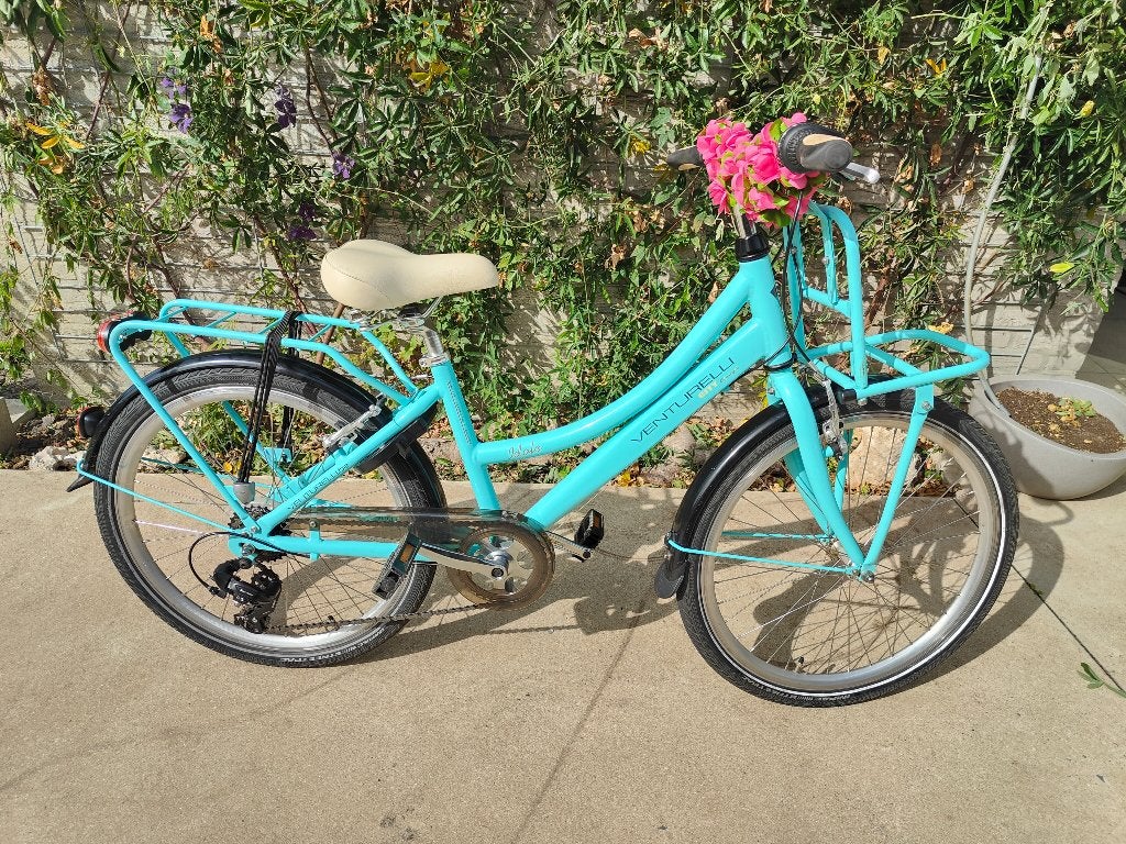 Mooie meisjesfiets Venturelli, Fietsen en Brommers, Ophalen, Velgrem, Versnellingen, Venturelli