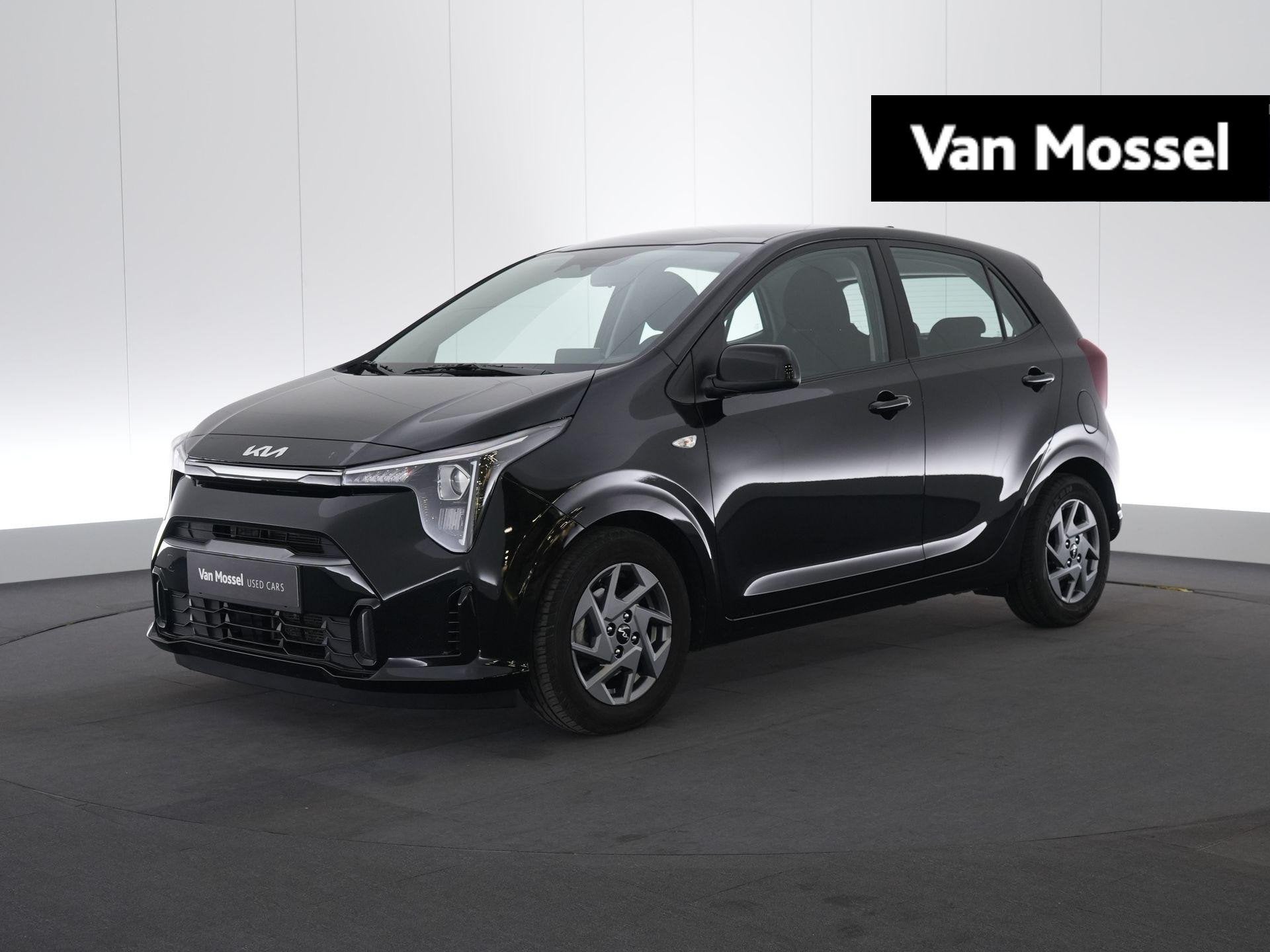 KIA Picanto 1.0 MPI 63 Pulse AMT, Auto's, Stof, Gebruikt, 46 kW, Zwart