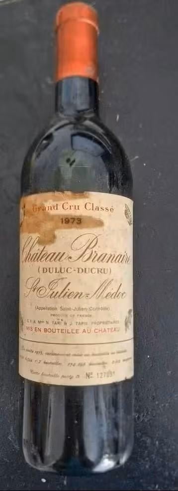 Château Branaire Ducru - Grand Cru Classé - 1973, Frankrijk, Nieuw, Ophalen of Verzenden, Rode wijn
