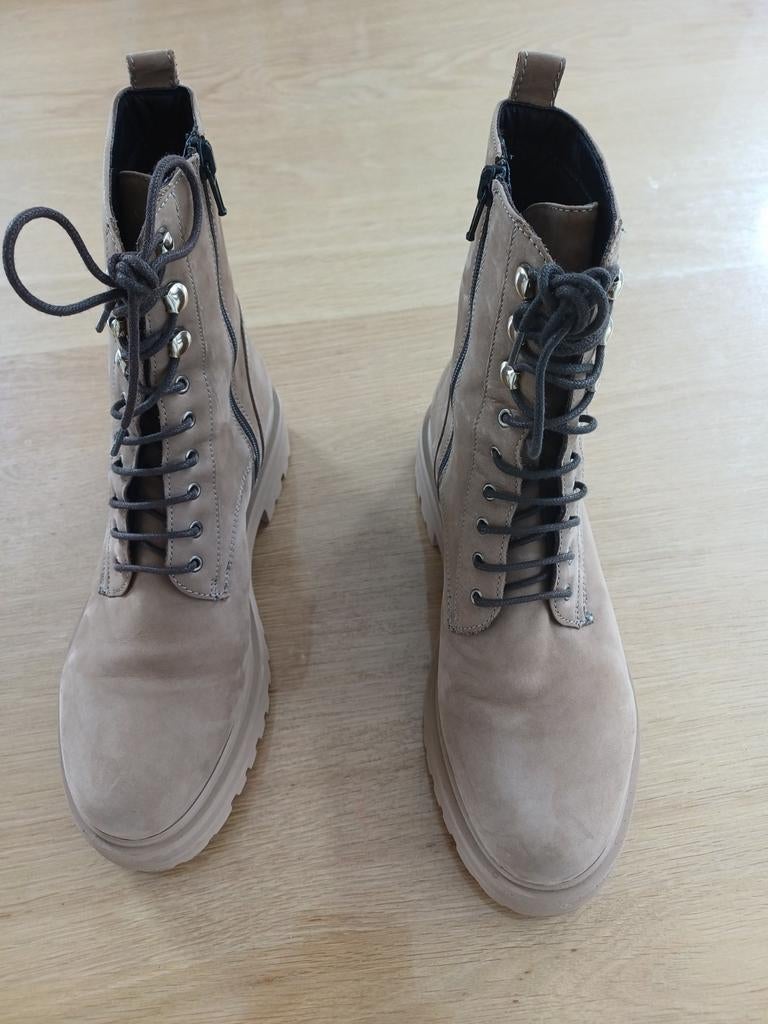Beige veterboots maat 38 River Woods, Enlèvement, Beige