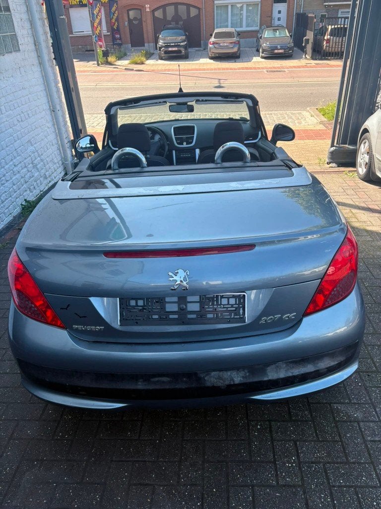 Peugeot 207cc Cabriolet benzine 1.6i Airco, Auto's, Voorwielaandrijving, 4 zetels, Stof, 4 cilinders