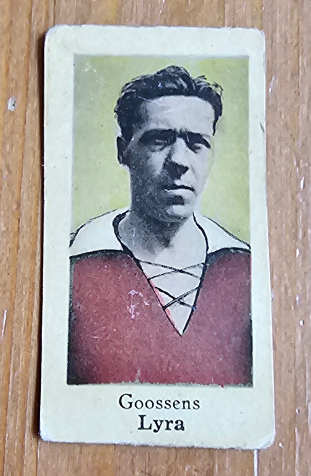 1936 Goossens (pre panini) Lyra Lierse Chromo Football !, Enlèvement ou Envoi, Comme neuf, Image