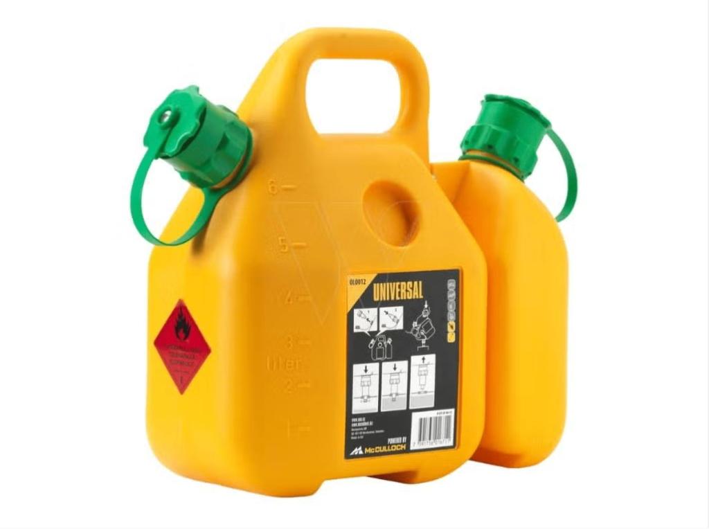 McCulloch Combi Jerrycan 6 Liter, Ophalen, Nieuw