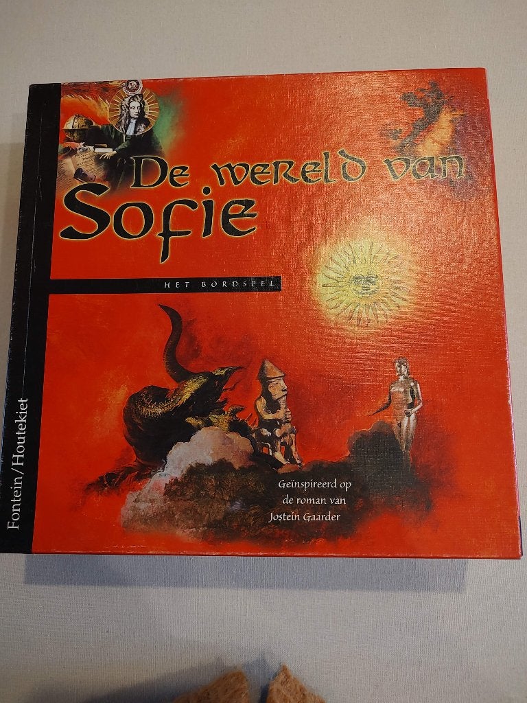 De wereld van Sofie, gezelschapsspel, Cinq joueurs ou plus, Enlèvement ou Envoi, Utilisé, Fontein/Houtekiet