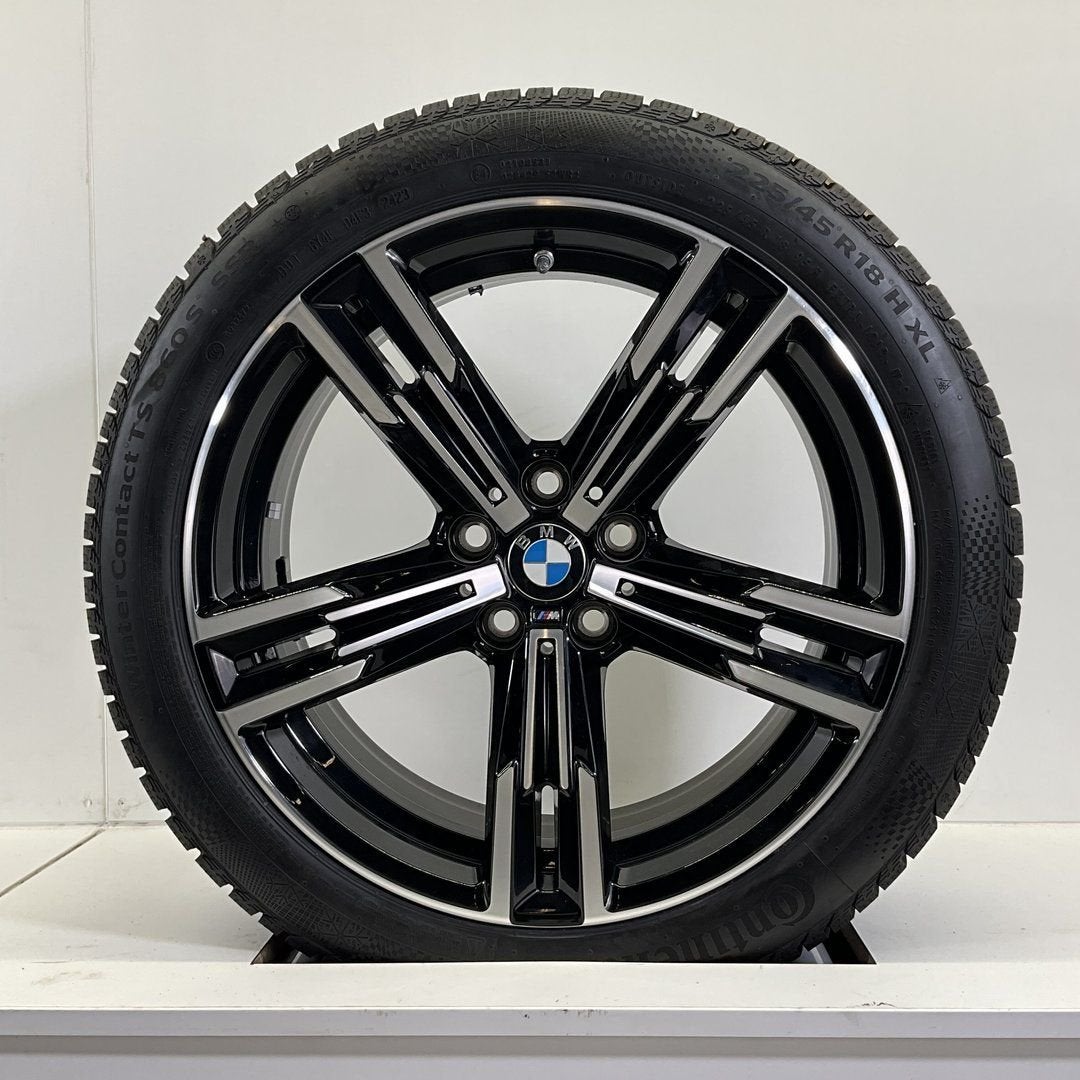 BMW 2, 3 EN 4 SERIE SET VELGEN + WINTERBANDEN 18 INCH ORIG., 18 inch, Gebruikt, -, -