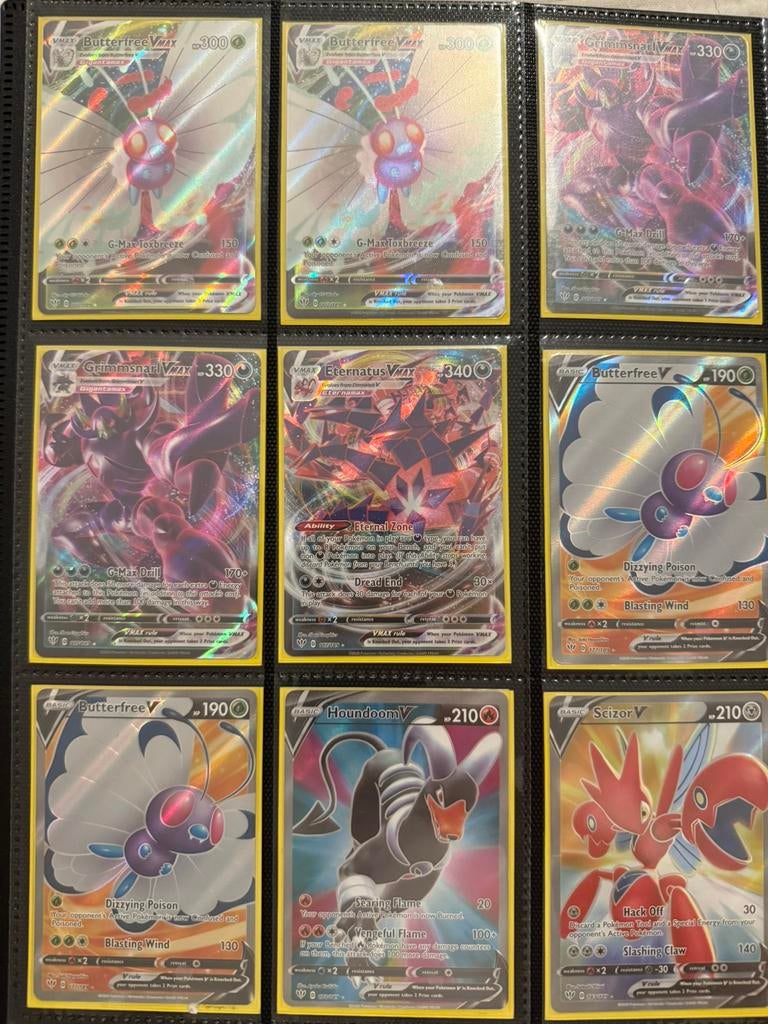 Pokemon Sword & Shield Binder Sale (Update Maart), Ophalen of Verzenden, Zo goed als nieuw, Losse kaart, Foil
