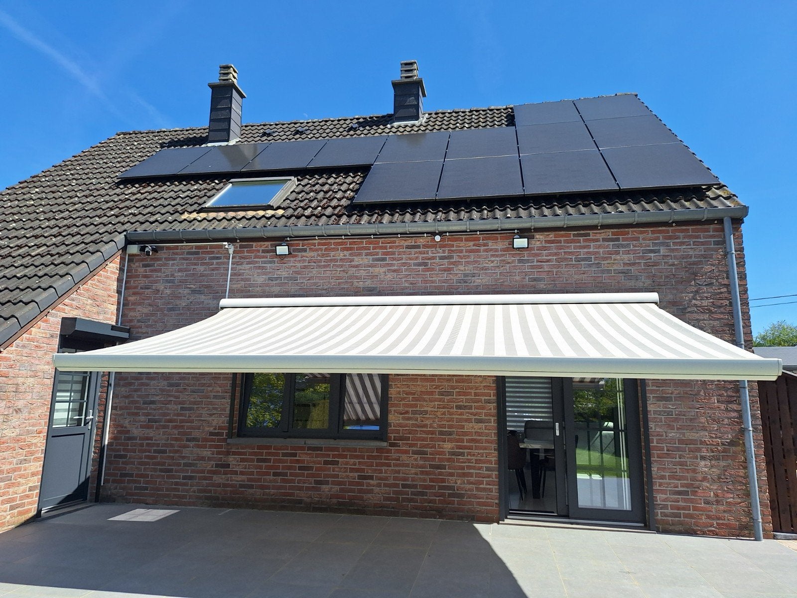 Store banne blanc, Jardin & Terrasse, Enlèvement