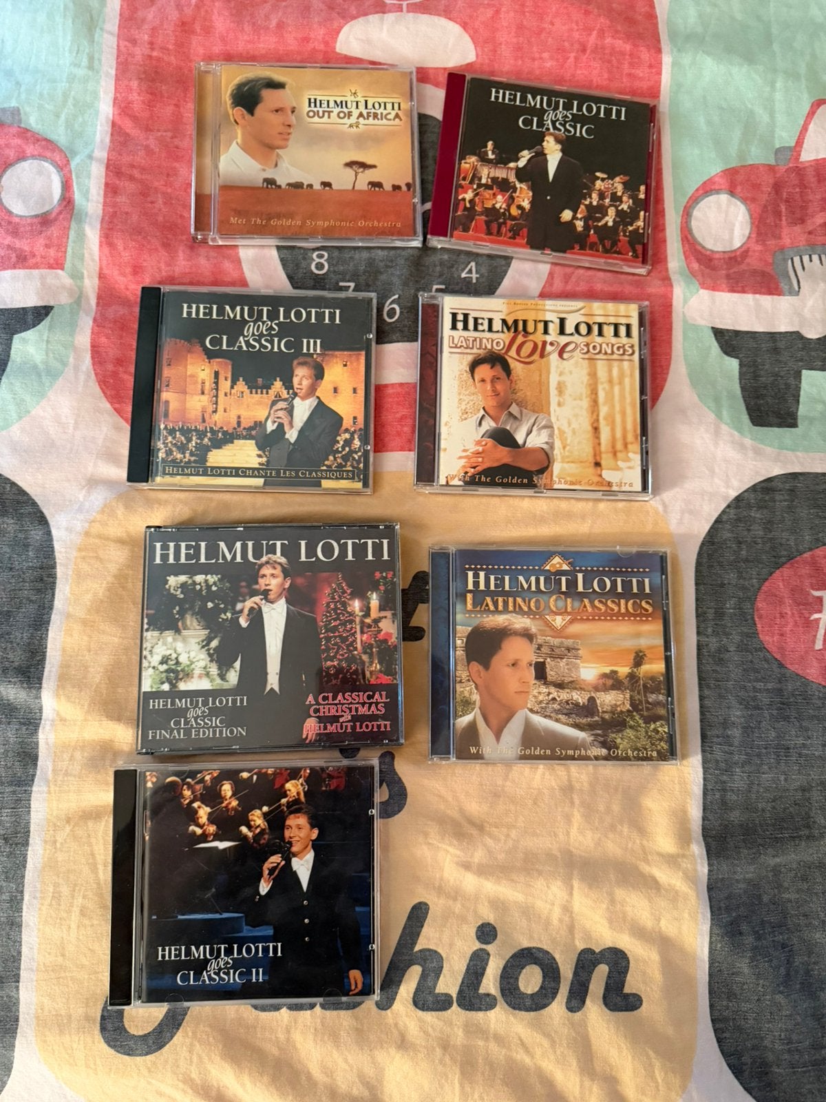 7 cds helmut lotti, Ophalen of Verzenden, Zo goed als nieuw