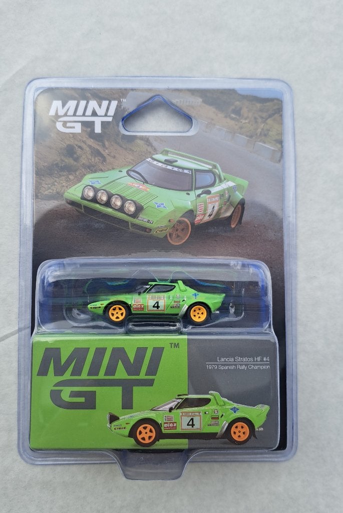 Lancia Stratos HF spanish rally champion 1979 (Blister), Neuf, Enlèvement ou Envoi, Voiture, Mini gt