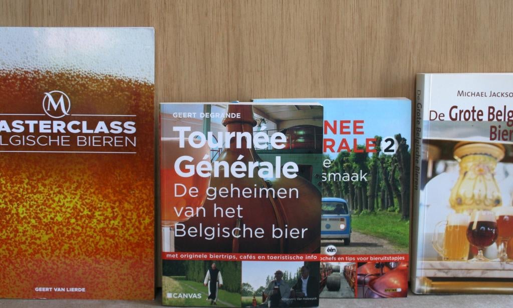Belgische bieren. 1 = €8 / set van 4 = 19 euro, Verzamelen, Ophalen of Verzenden, Gebruikt, Overige merken