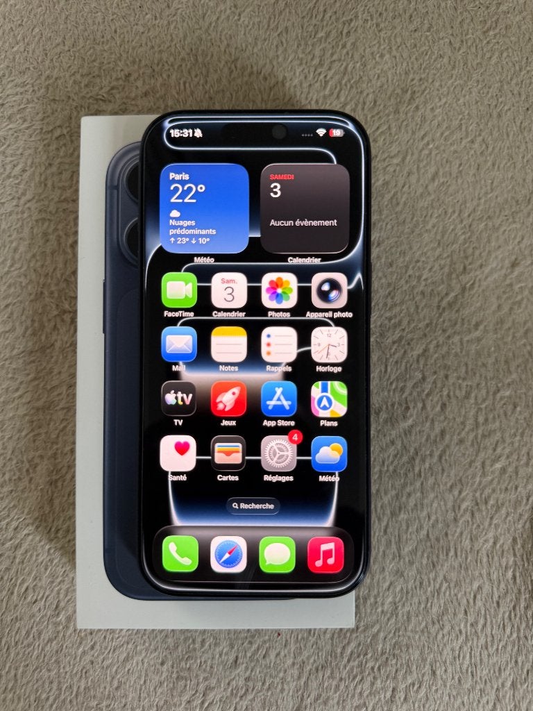 iPhone 17 pro 256go neuf 1 mois facture garantie négociable, Télécoms, Enlèvement, Sans abonnement, Bleu, Neuf