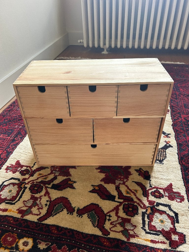 Mini ladekastje - bureaukastje, Ophalen, Minder dan 50 cm, 5 laden of meer, Nieuw