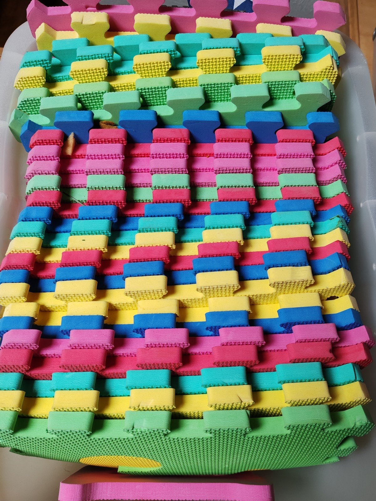 grote vloer legpuzzels., Kinderen en Baby's, Ophalen, Gebruikt