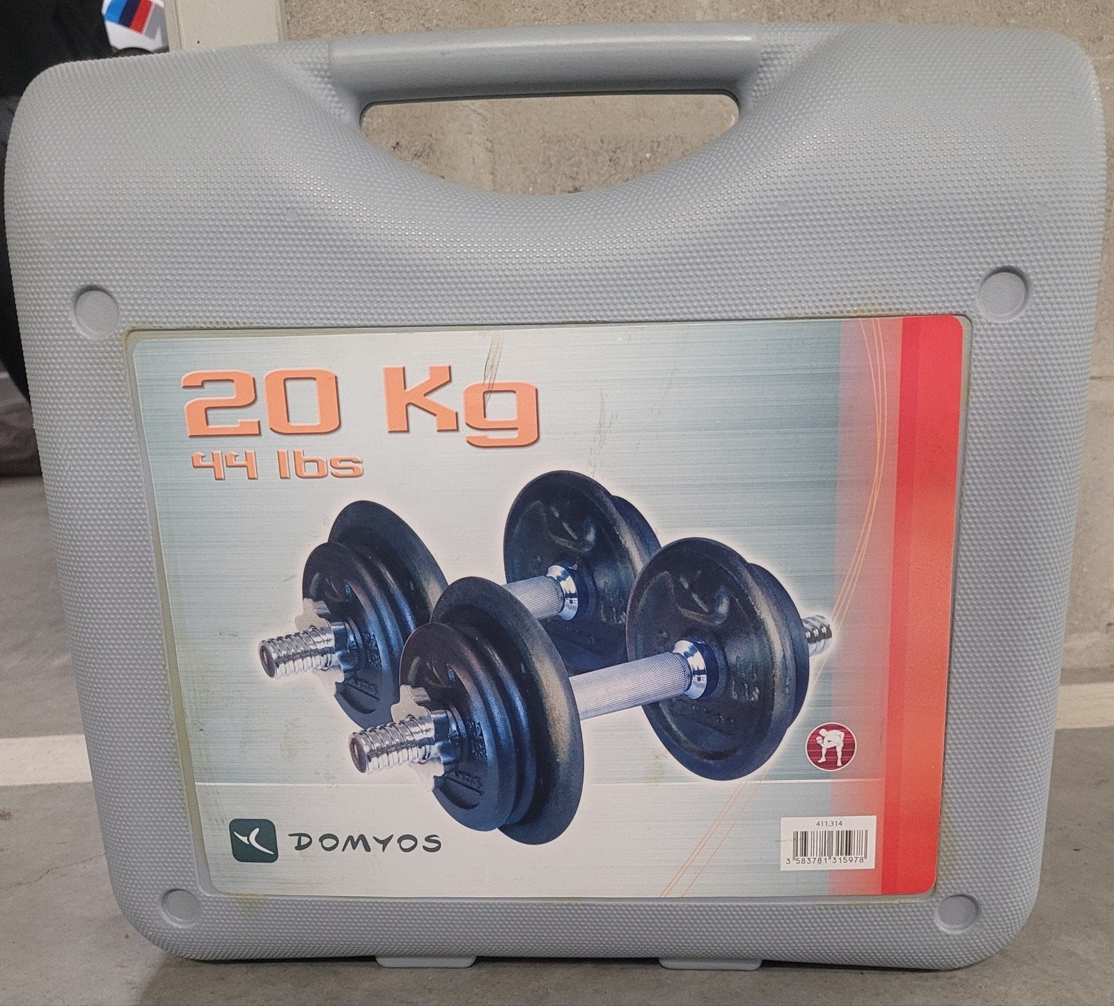 set halters, Sport en Fitness, Ophalen, Zo goed als nieuw