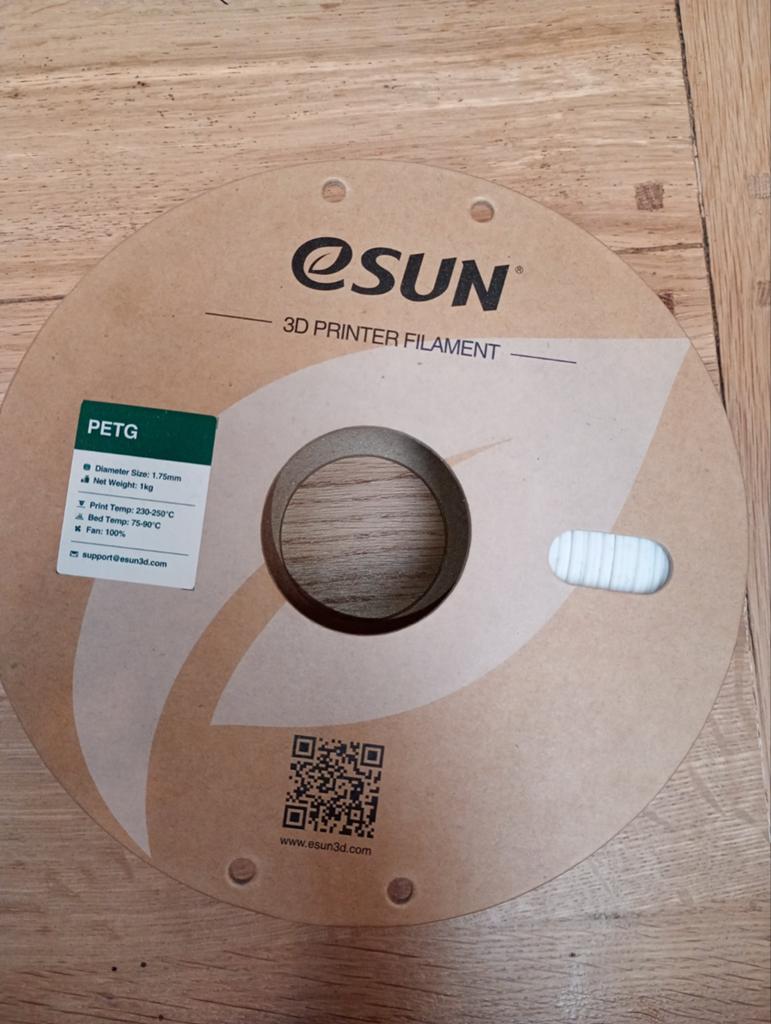 PETG filament voor 3D printer, Ophalen
