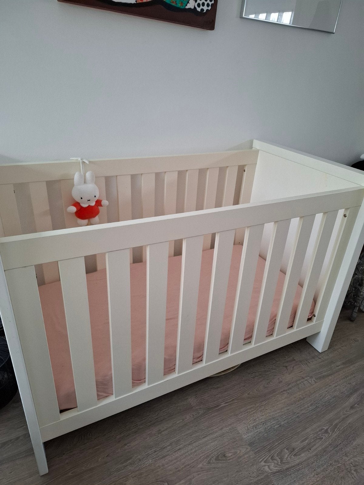 Wit baby peuter ledikant, Kinderen en Baby's, Ophalen of Verzenden, Ledikant