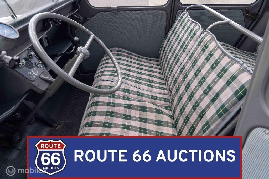 Citroën 2CV | 1953 | Route 66 Auctions, Citroën, Zwart, Bedrijf, Handgeschakeld