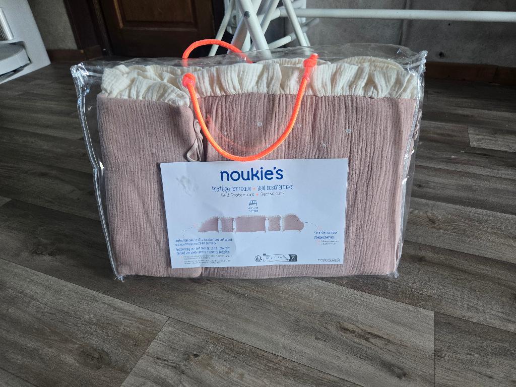 Tour de lit bébé nouki neuf emballer, Enlèvement ou Envoi, Neuf, Lit