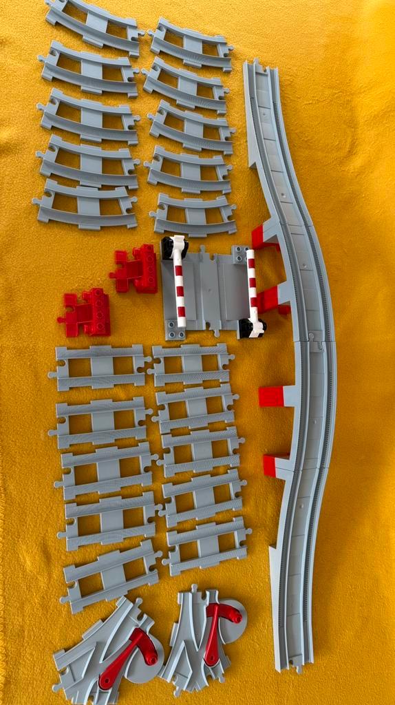 DUPLO Le pont du train avec qq ajouts, Enlèvement, Comme neuf, Duplo