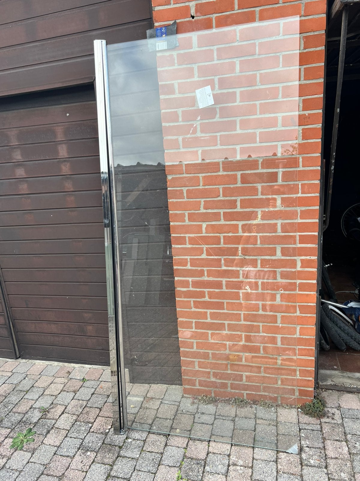 Douchedeur glas 93/200, Ophalen, Zo goed als nieuw