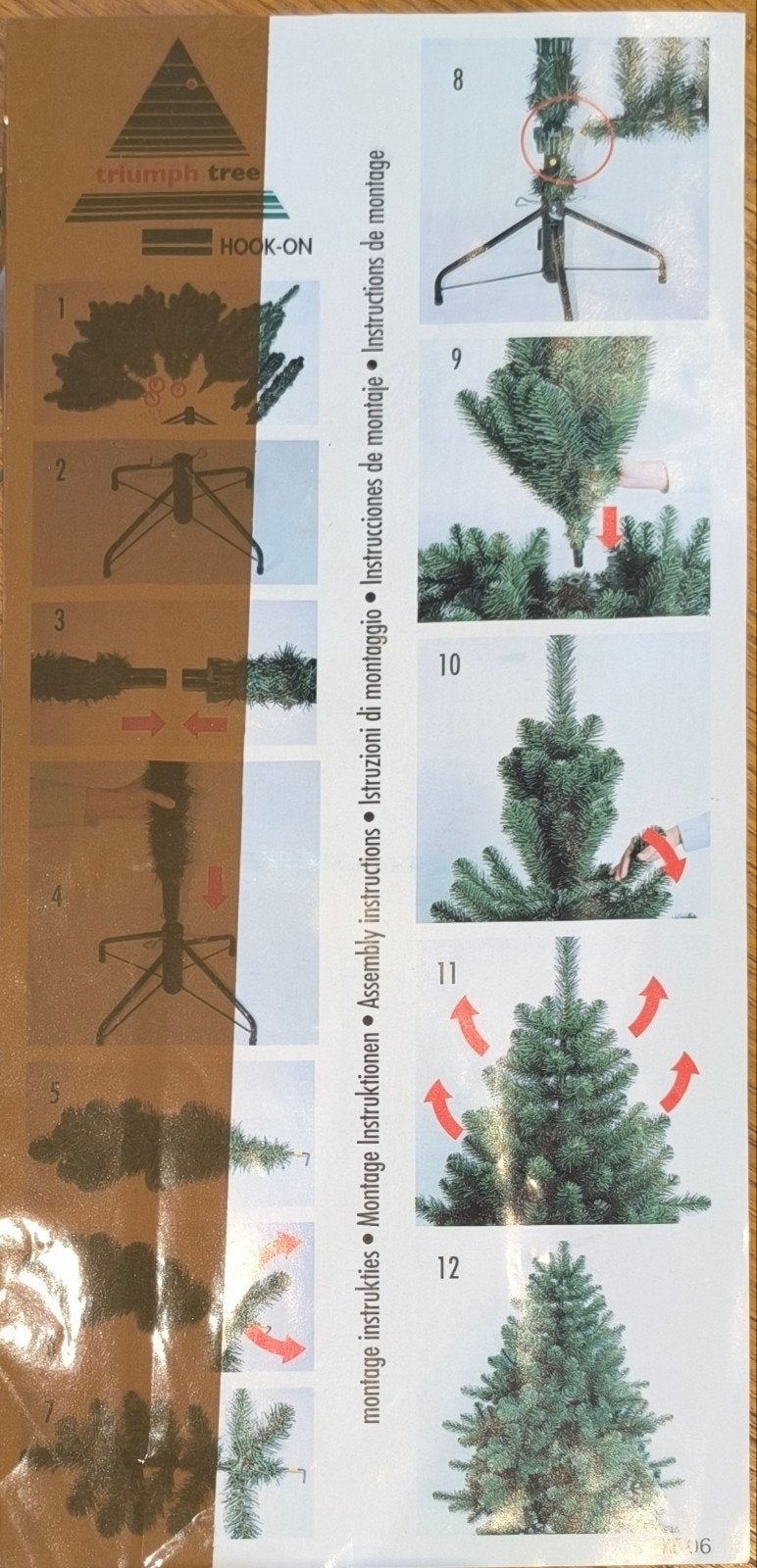 Triumph tree Nordmann, Ophalen, Zo goed als nieuw