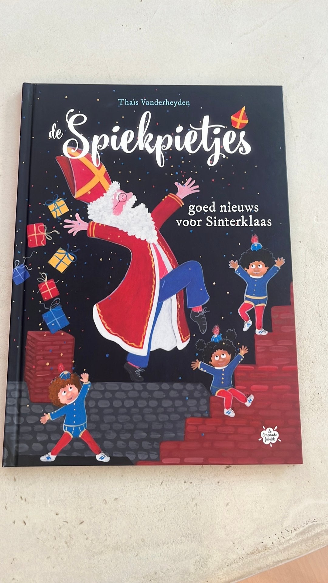 Boek spiekpietjes “goed nieuws voor Sinterklaas”, Ophalen of Verzenden, Nieuw
