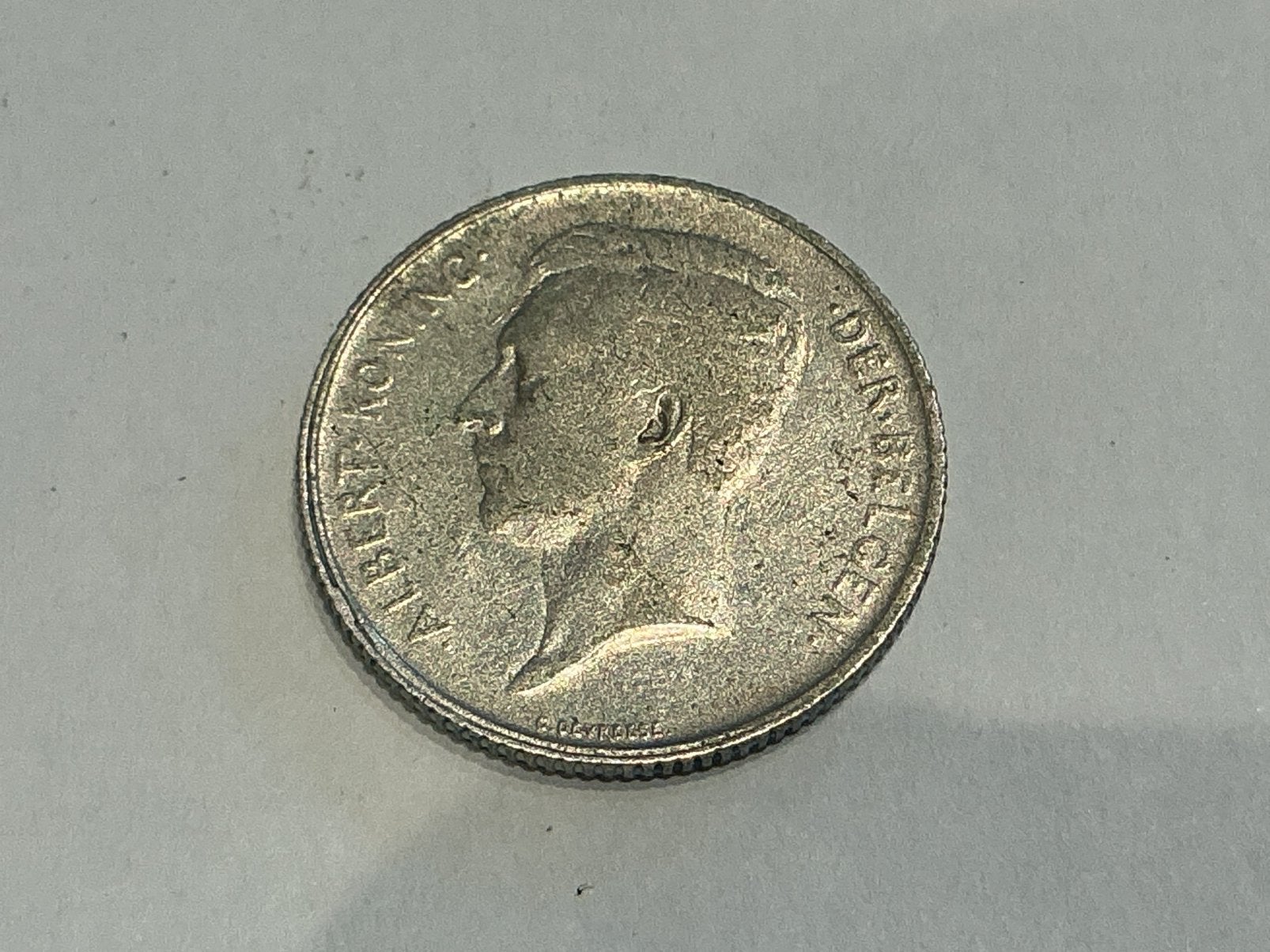 Belgique 1 franc 1910 argent flamand, Enlèvement ou Envoi, Argent