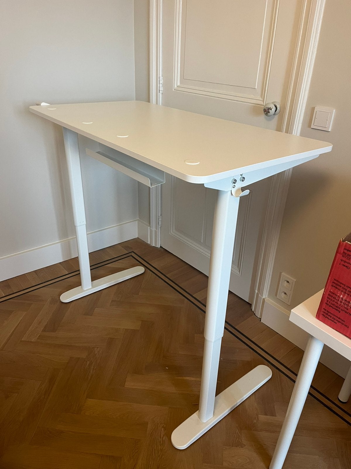 Bureau IKEA RELATERA zit/sta 117x60cm, Ophalen, Zo goed als nieuw, IKEA
