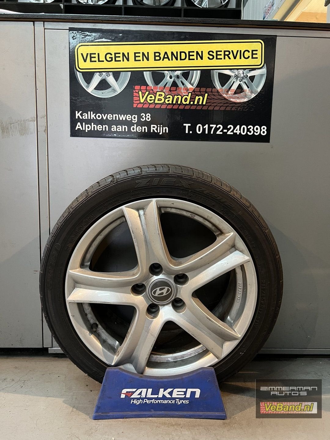Hyundai i20/i30/40 velgen met zomer- of winterbanden, Auto-onderdelen, Ophalen, -, -, Banden en Velgen
