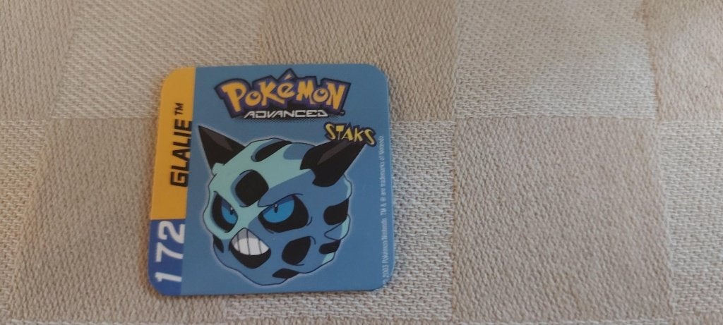 jouet magnétique Pokemon Panini Sticks Galalie 2003, Enlèvement ou Envoi, Neuf