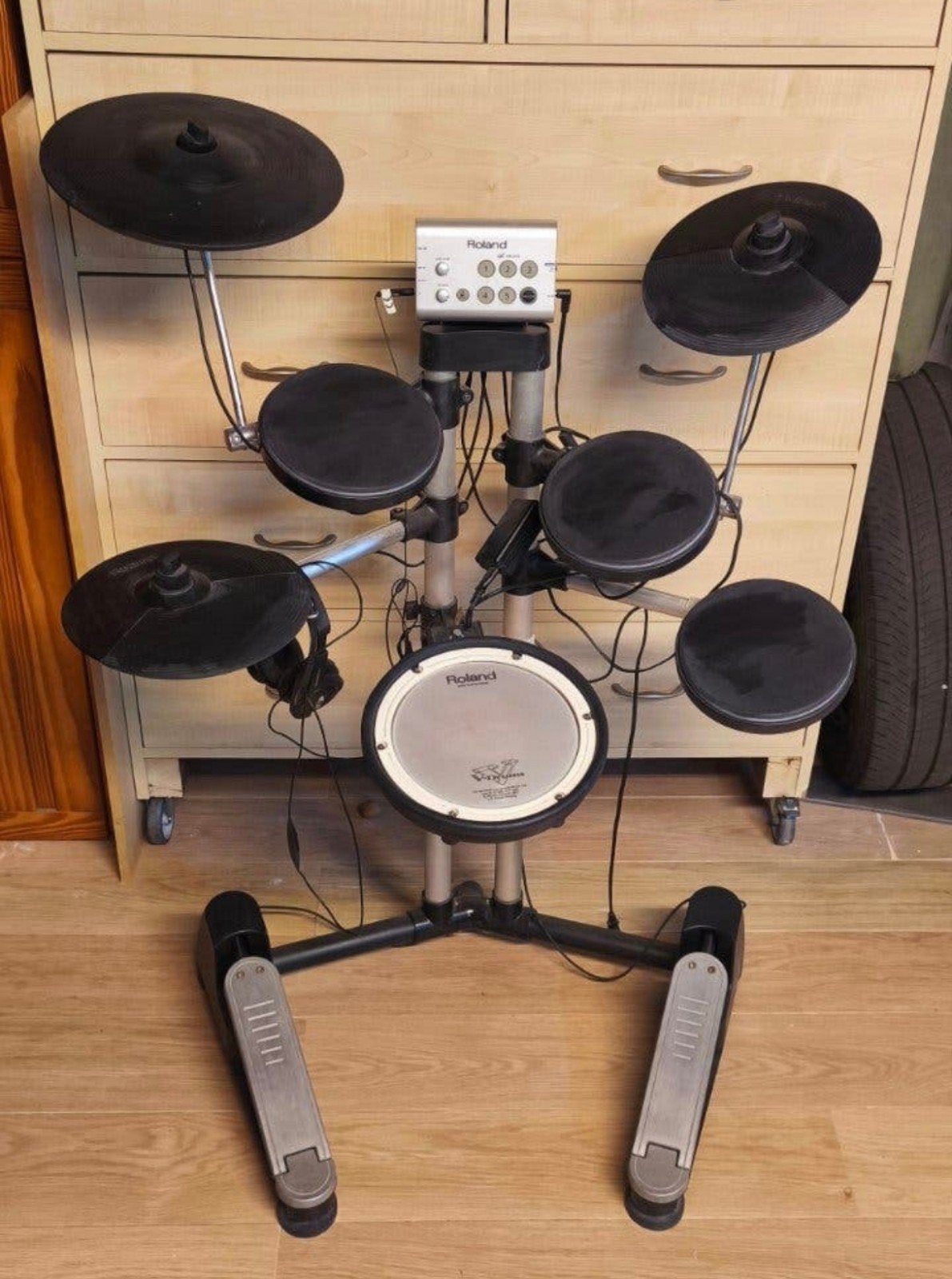 roland hd1 drumstel, Muziek en Instrumenten, Drumstellen en Slagwerk, Ophalen, Zo goed als nieuw, Roland, Elektronisch