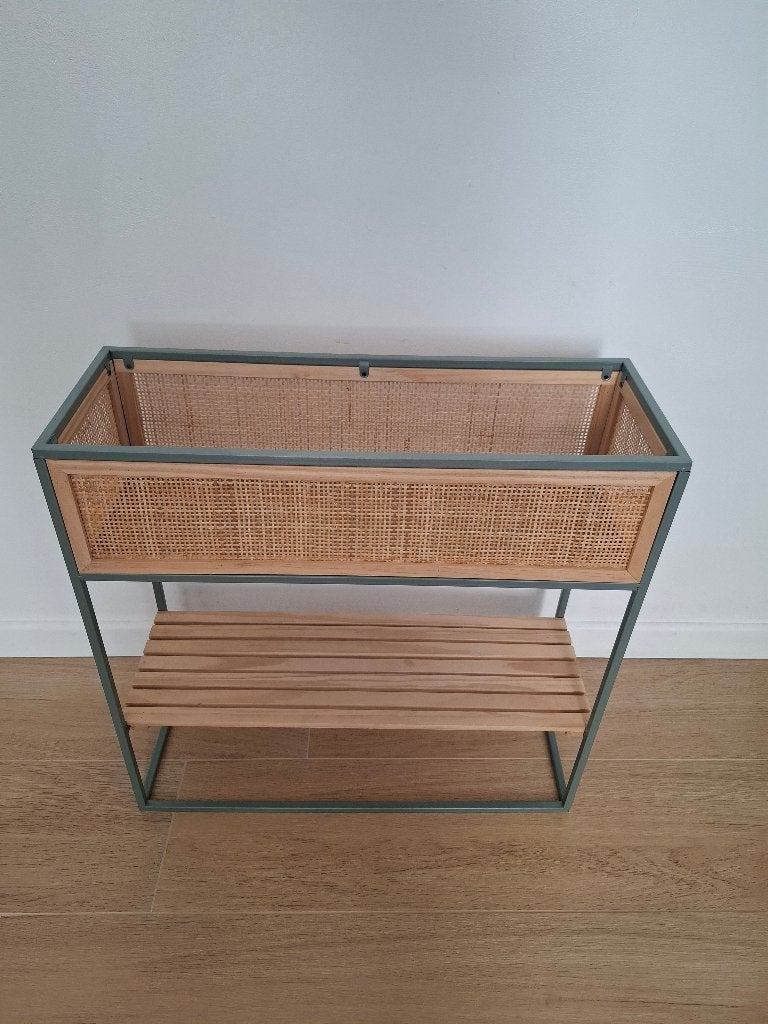 Verhoogd tuinbed met rieten panelen van Maison du Monde, Tuin en Terras, Ophalen, Nieuw