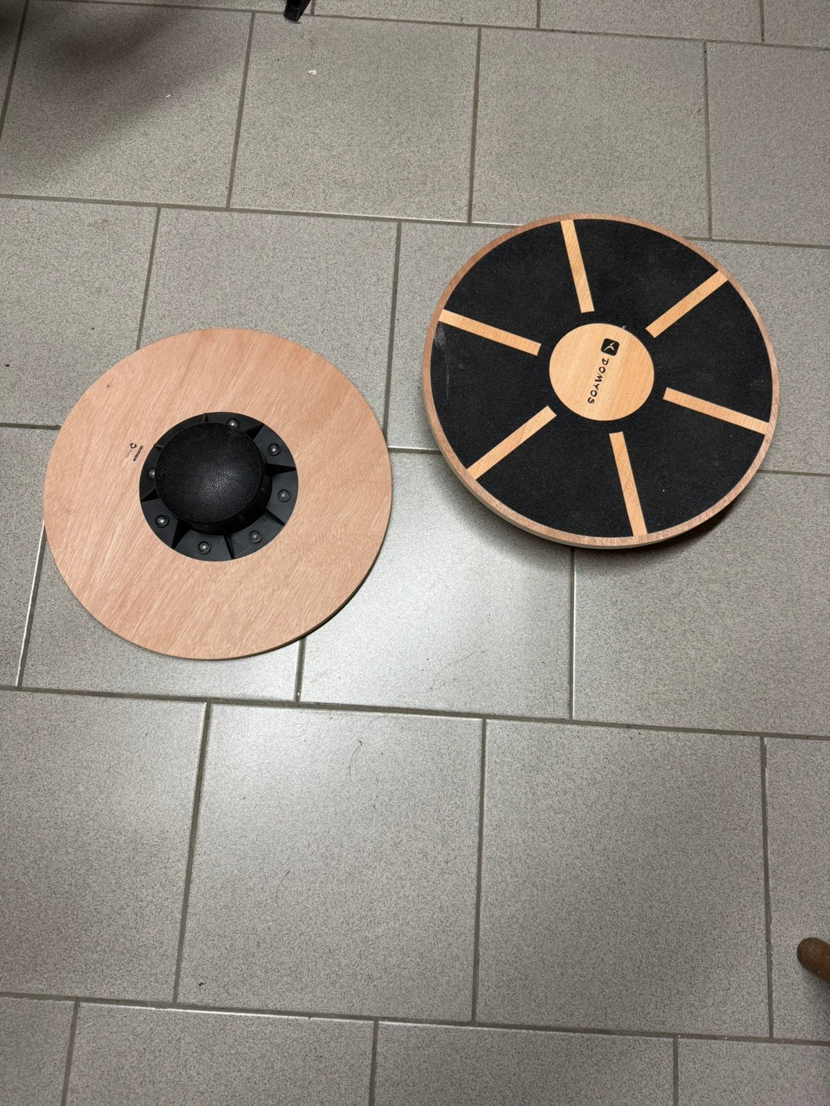 Lot de 2 plateaux d’équilibre sport, Ophalen of Verzenden, Zo goed als nieuw