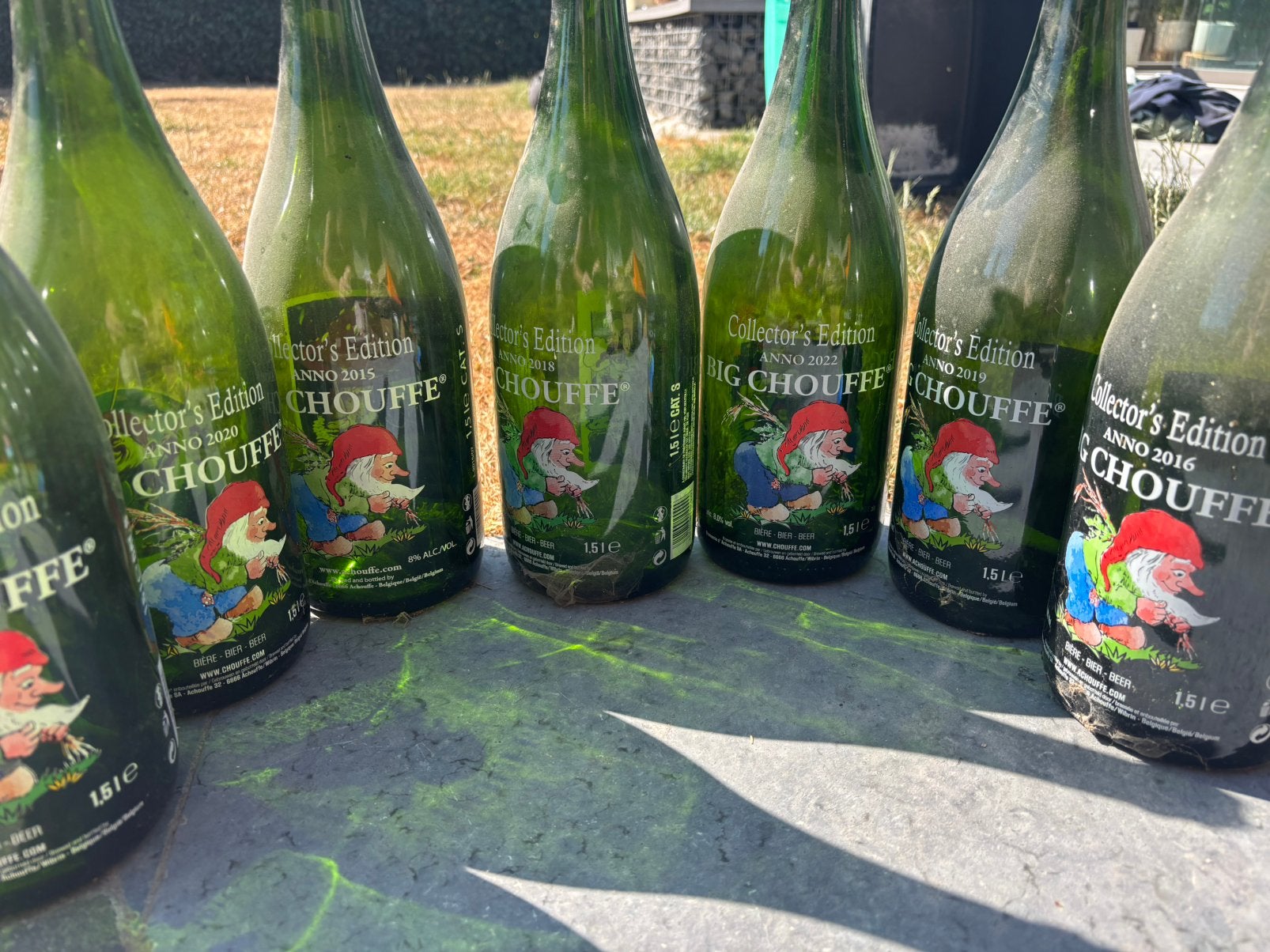 La chouffe collector items, Verzamelen, Ophalen, Gebruikt, Flesje(s)