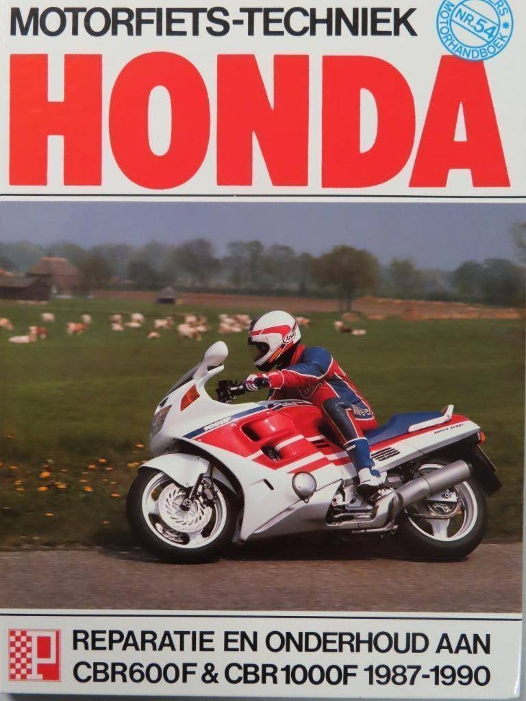 HONDA CBR600 & CBR1000 1987-1990 manual ** NIEUW & NL **, Motos, Enlèvement ou Envoi, Honda