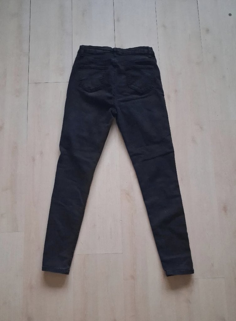 Zwarte dames spijkerbroek, Kleding | Dames, Spijkerbroeken en Jeans, Ophalen, H&M, Zwart, Zo goed als nieuw