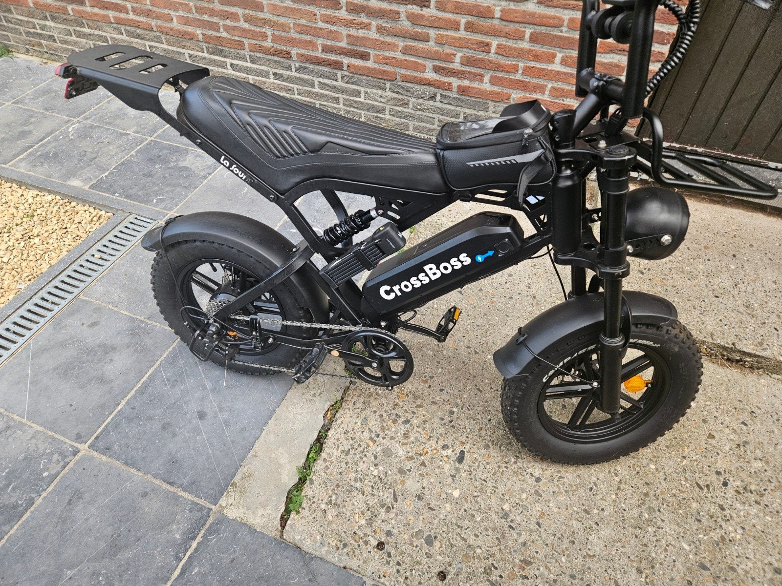 fatbike, Fietsen en Brommers, Elektrische fietsen, Ophalen, Zo goed als nieuw, 30 tot 50 km per accu