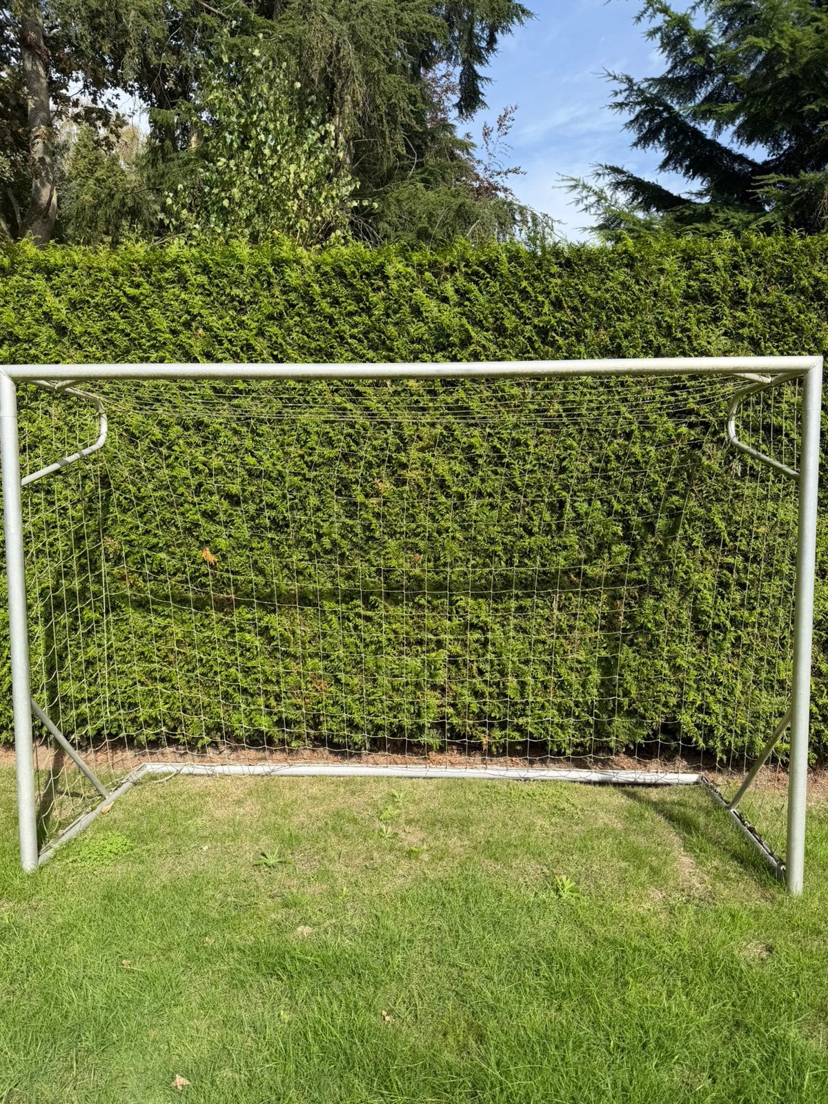 2 voetbalgoals 3 x 2 meter – stevige metalen doelen, Enlèvement, Utilisé, Autres types