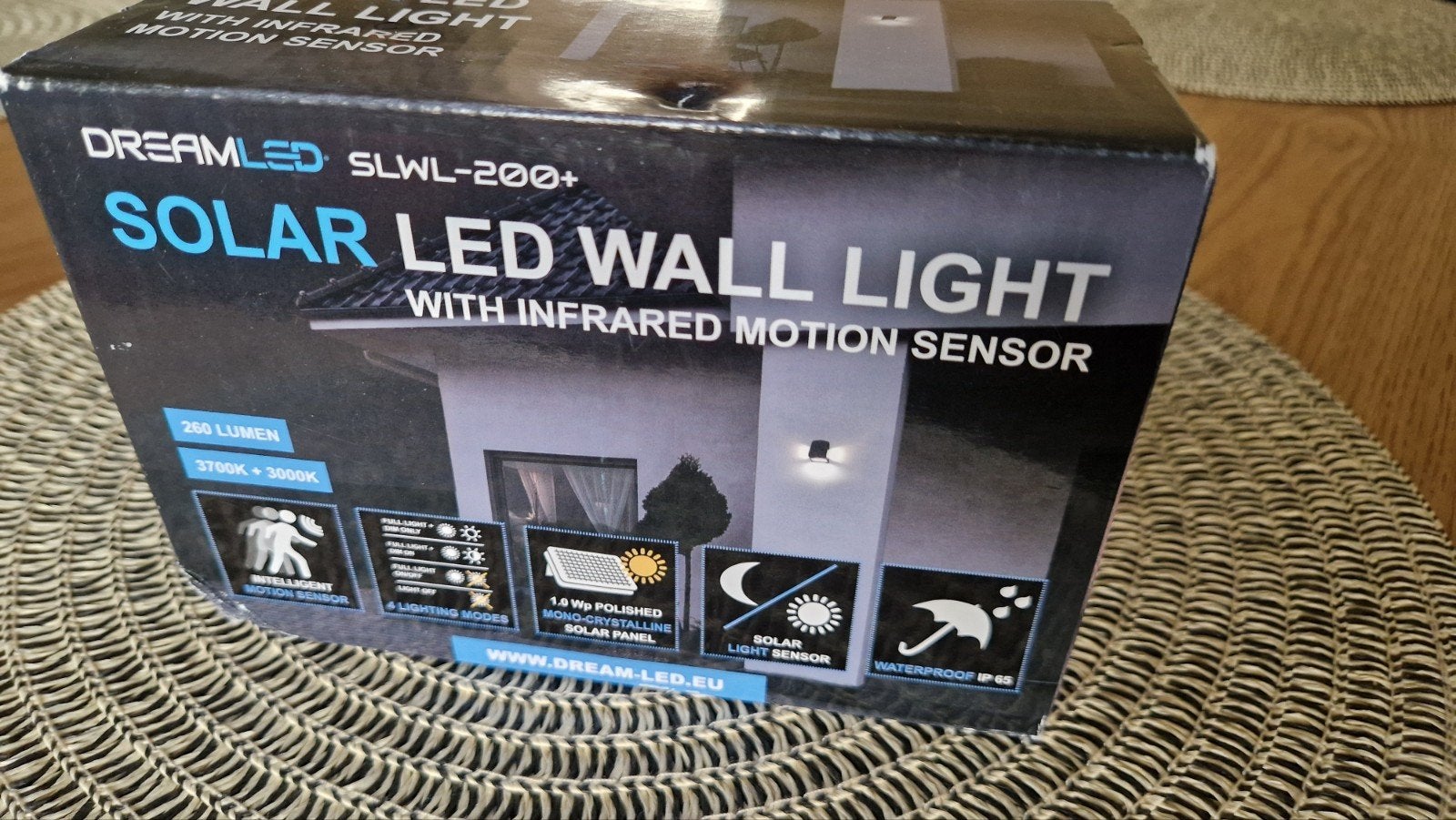 Solar led wall light (nieuw), Ophalen, Led