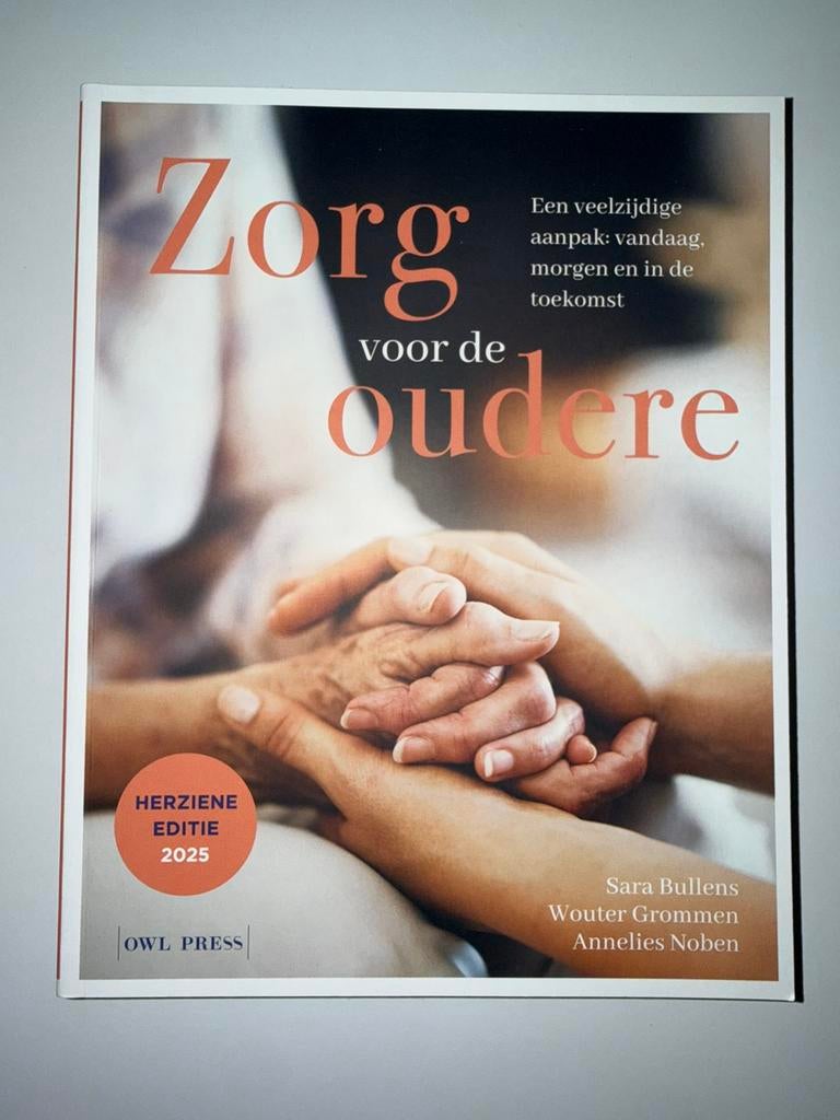 Handboek: Zorg voor de oudere, Enlèvement ou Envoi, Neuf, Enseignement supérieur professionnel