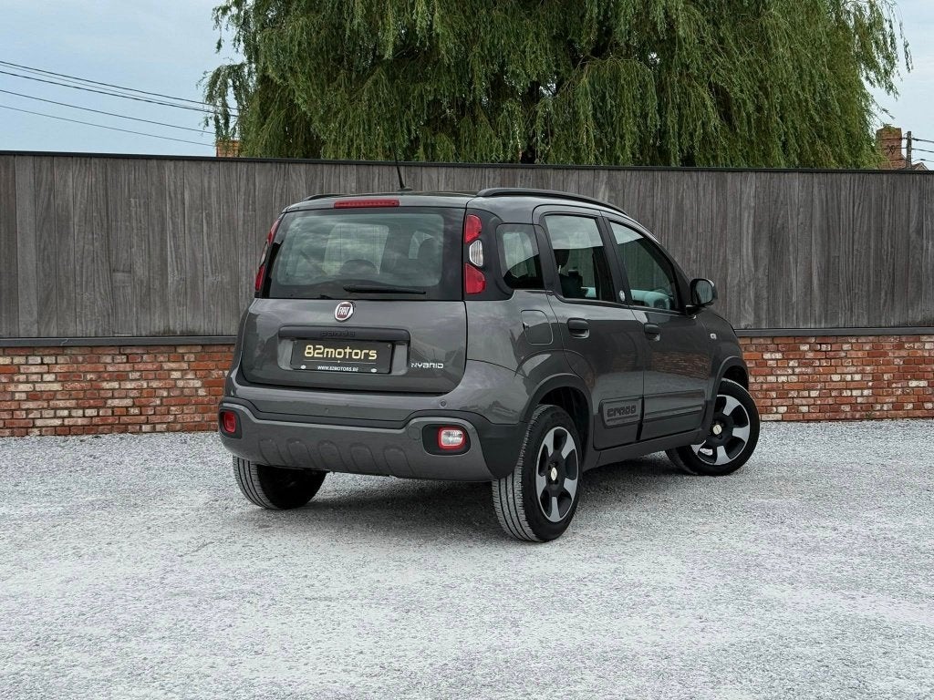 fiat panda cross/1.0i/hybrid/49000km/airco/euro6d/usb, Auto's, Voorwielaandrijving, Stof, Panda, 1055 kg