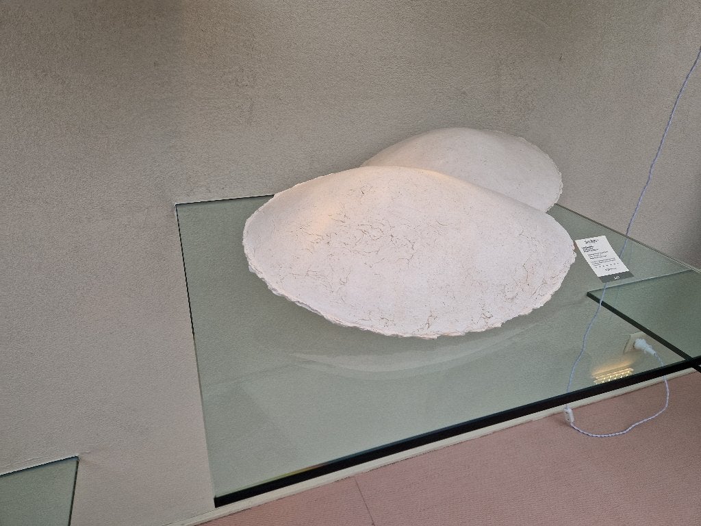 kunstenaar Jenny Ysveld (Jenny Ysfelt). De Mangopitten, Wit, Gemerkt, Object, Ophalen of Verzenden